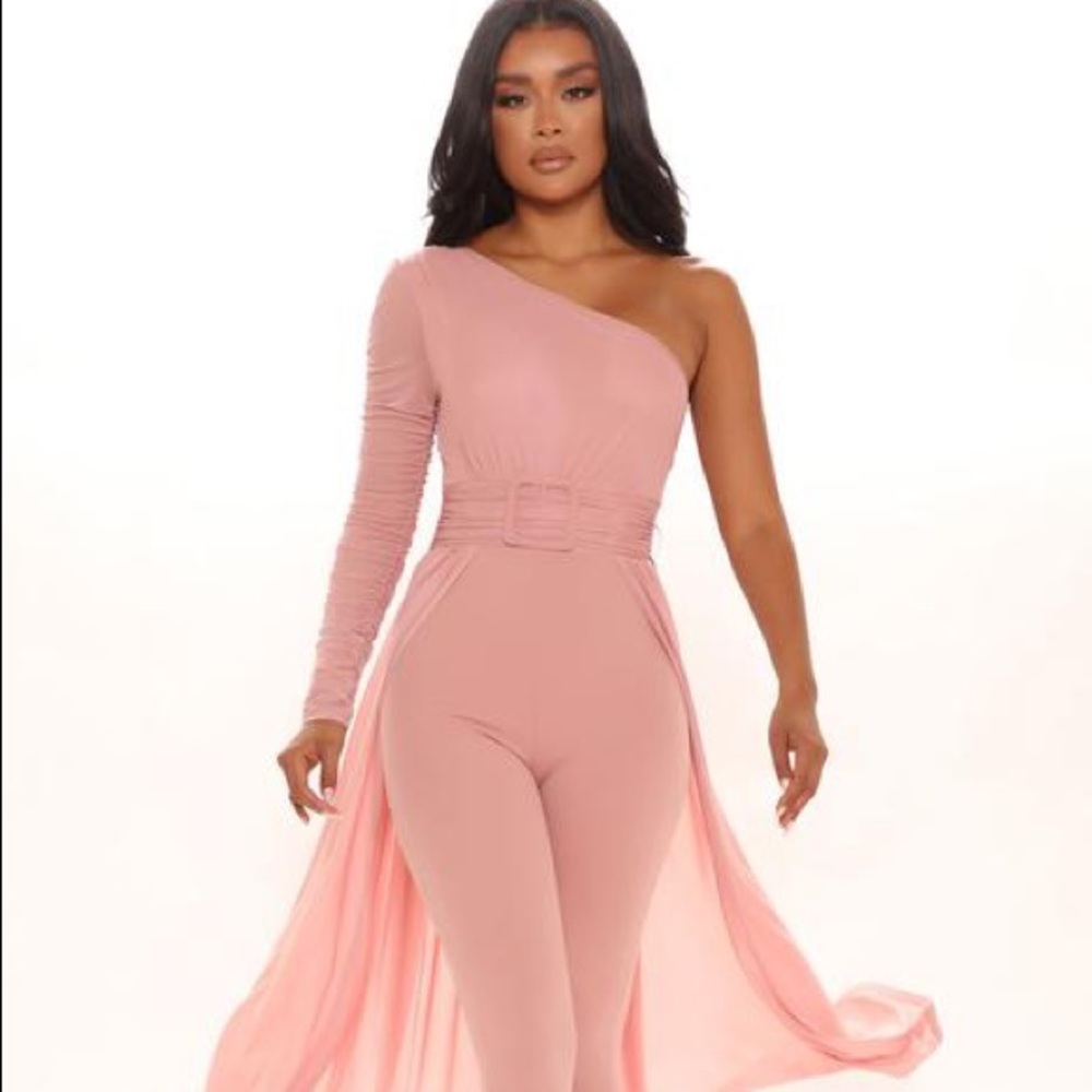 Mauve Jumpsuit from Fashionnova